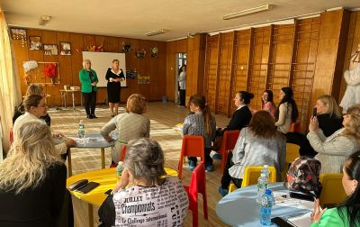 УЧИТЕЛ ОТ ДГ "СЛЪНЦЕ" С УЧАСТИЕ В ОБЛАСТЕН ФОРУМ "Еразъм+ и eTwinning - ЕВРОПЕЙСКИ ИЗМЕРЕНИЯ И ПОСТИЖЕНИЯ" 7